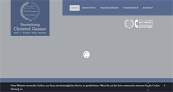 Desktop Screenshot of bestattung.it
